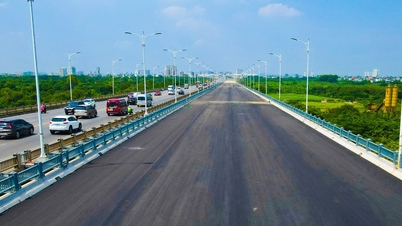 Cận cảnh cầu Vĩnh Tuy 2 trị giá 2.500 tỷ đồng vừa hợp long
