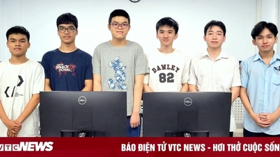 6/6 học sinh giành huy chương Olympic Tin học châu Á