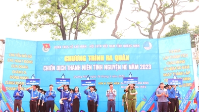 Sôi nổi Chiến dịch Thanh niên tình nguyện hè 2023