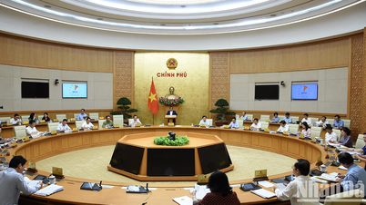[Ảnh] Thủ tướng Phạm Minh Chính chủ trì Phiên họp Chính phủ thường kỳ tháng 5