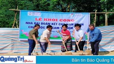 Hỗ trợ xây dựng 6 căn nhà cho nạn nhân bom mìn, người nhiễm chất độc da cam