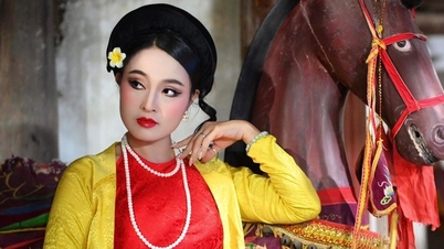 Little known facts about Hoai Thu - The youngest Cheo actress to be awarded the title of People's Artist