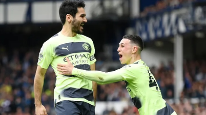Man City thắng đậm Everton