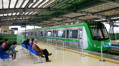รถไฟฟ้าใต้ดิน Cat Linh - Ha Dong ไม่ค่อย 'เงียบเหงา' เพราะมีเส้นทาง Nhon - สถานีรถไฟฮานอย