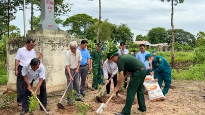 Vườn cây, đường hoa biên giới Việt Nam – Campuchia