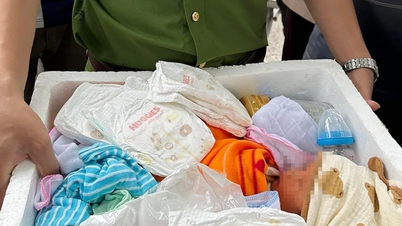 Police work with mother who abandoned newborn baby in styrofoam box and let it float down river