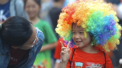 Đường chạy Kun Marathon hút 2.000 em nhỏ