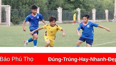 U13 Phú Thọ thắng kịch tính U13 Quảng Ninh