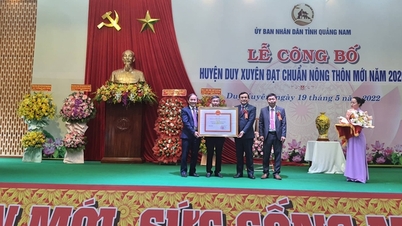 Đến nay tỉnh Quảng Nam có bao nhiêu xã đạt chuẩn nông thôn mới?