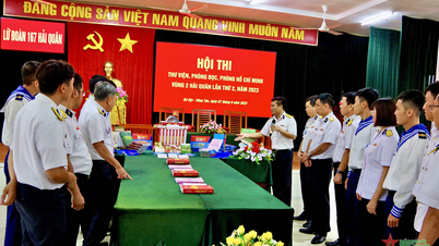 Vùng 2 Hải quân khai mạc Hội thi thư viện, phòng đọc, phòng Hồ Chí Minh năm 2023