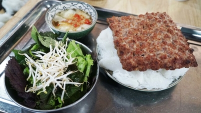 Bún chả vuông kiểu Ninh Bình hút khách thủ đô