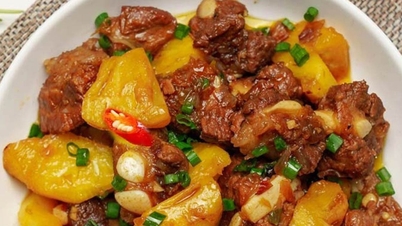 밥과 잘 어울리는 간단한 파인애플 갈비찜 만드는 법