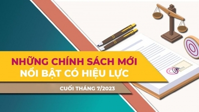 បញ្ជីនៃគោលនយោបាយថ្មីដែលលេចធ្លោដែលនឹងចូលជាធរមានចាប់ពីចុងខែកក្កដា ឆ្នាំ 2023
