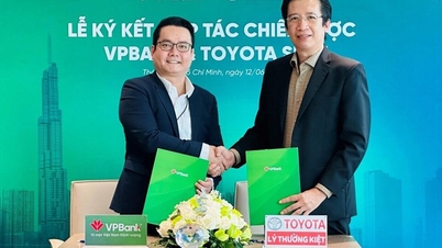 VPBank and Toyota Sure cooperate to increase privileges for customers borrowing to buy cars