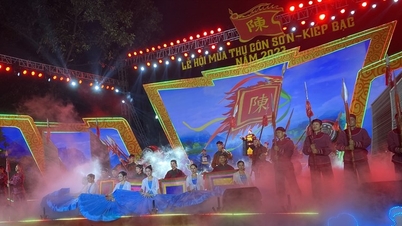 Hai Duong បើកពិធីបុណ្យសរទរដូវ រំលឹកខួបមរណភាពរបស់ស្តេច Hung Dao Tran Quoc Tuan