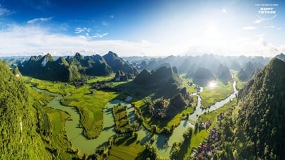 Phong Nam land and sky - Cao Bang