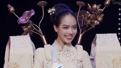 Thanh Thuy បានជាប់ចំណាត់ថ្នាក់កំពូលទាំង 20 នៃបវរកញ្ញាអន្តរជាតិឆ្នាំ 2024