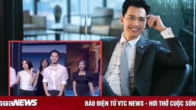 Portrait of ACB Bank Chairman Tran Hung Huy dancing 'in the rain' causes a storm on the internet