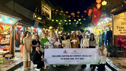គណៈប្រតិភូ famtrip អូស្ត្រាលី អង្កេតទេសចរណ៍នៅ Quang Nam
