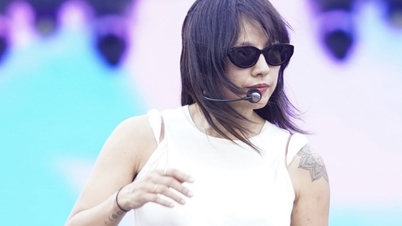 Lee Hyori tổng duyệt sân khấu cùng dàn ca sĩ Việt