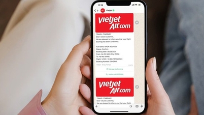 Nhận thông báo về chuyến bay của Vietjet qua Zalo, WhatsApp