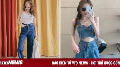 Phối đồ với quần jean ống đứng sao cho hiện đại, trẻ trung