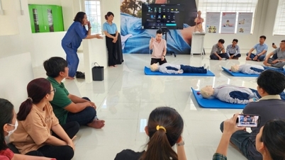 Operation Smile គាំទ្រការបណ្តុះបណ្តាលបុគ្គលិកថែទាំសុខភាពចំនួន ១២៦ នាក់នៅខេត្ត Quang Ngai ក្នុងការជួយសង្គ្រោះបេះដូងពីសួត