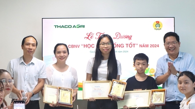 THACO AGRI ផ្តល់កិត្តិយសដល់កូនៗរបស់និយោជិតសម្រាប់ "ការសិក្សាល្អ"