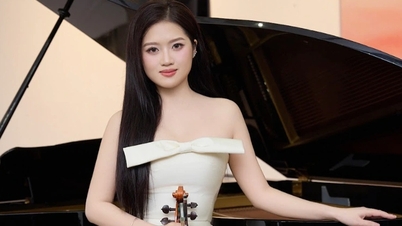Quynh Nhu បង្កើតឡើងវិញនូវភាពស្រស់ស្អាតបែបជនបទនៃជនបទ តាមរយៈវីយូឡុង