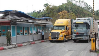 No congestion of goods on National Highway 1A and border gate areas