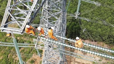 พิธีเปิดวงจรสายส่งไฟฟ้า 500 กิโลโวลต์ สาย 3 กวางตรา-โพธิ์น้อย เดือนกรกฎาคม