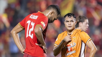 HAGL ធ្លាក់ចុះម្តងទៀត SLNA គេចពីបាតតារាងជាបណ្តោះអាសន្ន