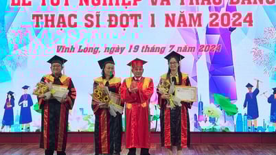 Trường ĐH Cửu Long trao bằng tốt nghiệp cho 73 tân thạc sĩ