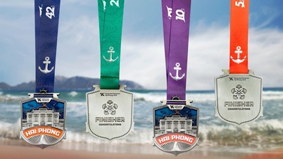 VnExpress Marathon Hải Phòng công bố huy chương