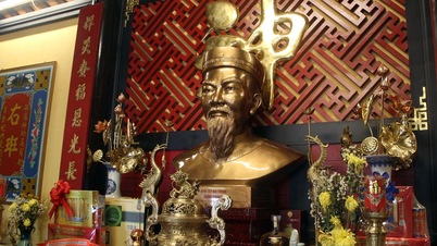 Temple of the general revered by the people in 'Khanh Hoa Three Heroes'