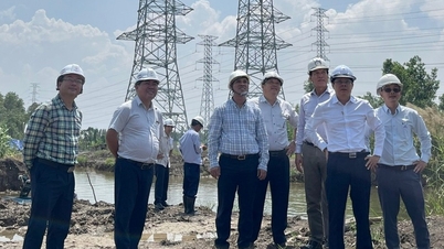 EVNNPT đẩy mạnh thi công dự án đường dây 500kV Nhơn Trạch 4