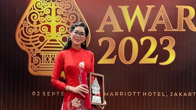 Ms. Le Hong Thuy Tien received the ASEAN Businesswoman Award at AWEN AWARD 2023
