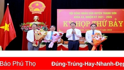 Kỳ họp thứ Bảy, HĐND huyện Thanh Sơn bầu bổ sung các chức danh