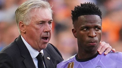 HLV Ancelotti bảo vệ Vinicius, chỉ trích giải La Liga gặp vấn nạn phân biệt chủng tộc