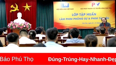 Khai mạc Lớp tập huấn làm phim phóng sự và tài liệu truyền hình