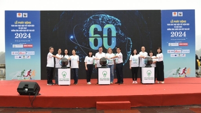 Launching a nationwide campaign to save electricity and a running race in response to the "Earth Hour 2024" campaign
