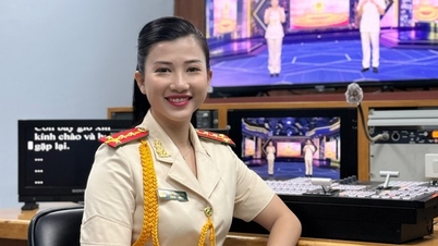 Nữ đại úy xinh đẹp là 'Gương mặt trẻ công an thành phố tiêu biểu'