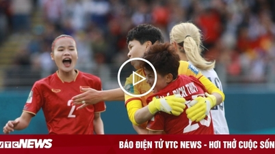 មើលអ្នកចាំទី Kim Thanh សង្គ្រោះបាល់ប៉េណាល់ទីរបស់វីរបុរសពិភពលោកយ៉ាងអស្ចារ្យ