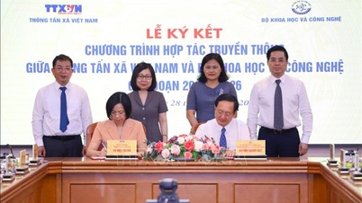 Thông tấn xã Việt Nam và Bộ Khoa học và Công nghệ hợp tác truyền thông giai đoạn 2023
