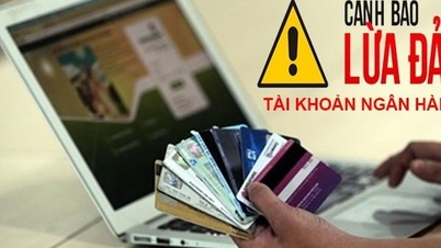 Warning about the trick of renting and buying bank accounts to commit fraud