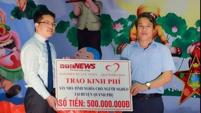 VTC News e-newspaper រួមដៃគ្នាសាងសង់ផ្ទះសប្បុរសធម៌នៅ Thai Binh