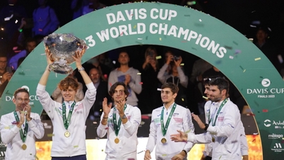 Sinner brings Davis Cup to Italy