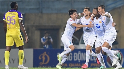 Nam Dinh បានយកឈ្នះ Hanoi FC ជាលើកដំបូងនៅកីឡដ្ឋាន Hang Day
