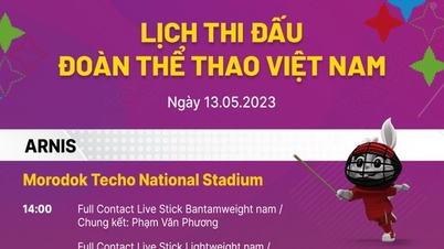 Lịch thi đấu đoàn Việt Nam tại SEA Games 32 ngày 13.5, cố gắng bứt tốc