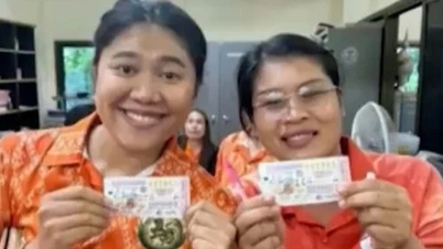 នារីម្នាក់ឈ្នះ Jackpot 4.1 ពាន់លានដុង បន្ទាប់ពីសុបិន្តឃើញបុរសស្រាត